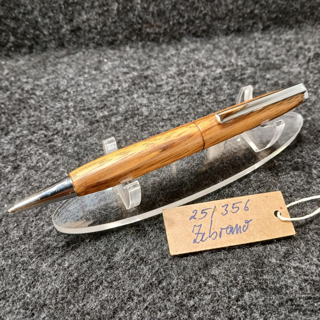 25/356 Drehkugelschreiber Zebrano