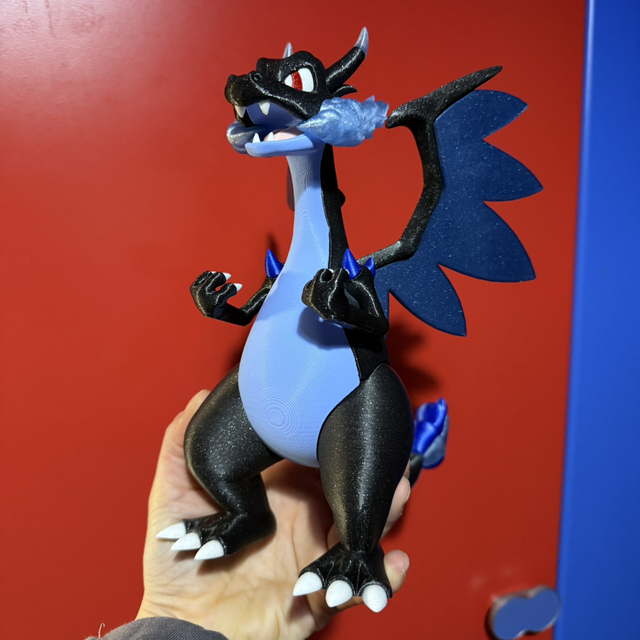 Fanart pla effetto multicolor o glitter