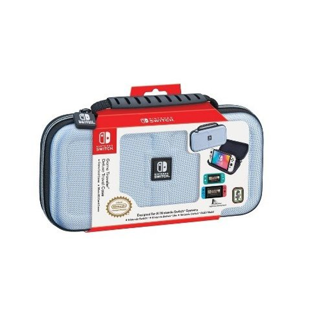 Estuche Nintendo Switch original / celeste