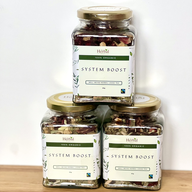 System Boost Organic Herbal Loose Tea