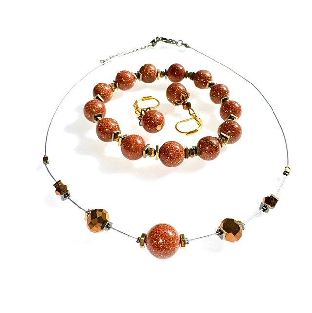 Parure 3 pièces Sunshine 