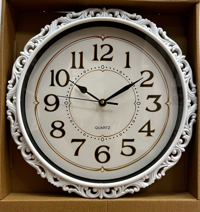 Orologio shabby,35cm