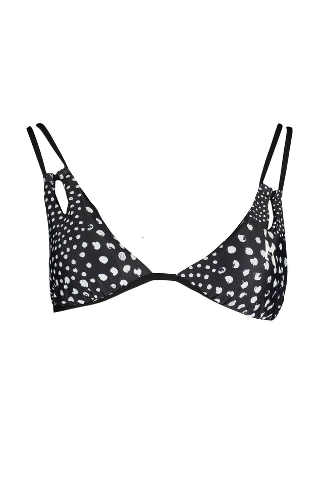 KARL LAGERFELD BEACHWEAR COSTUME PARTE SOPRA DONNA NERO