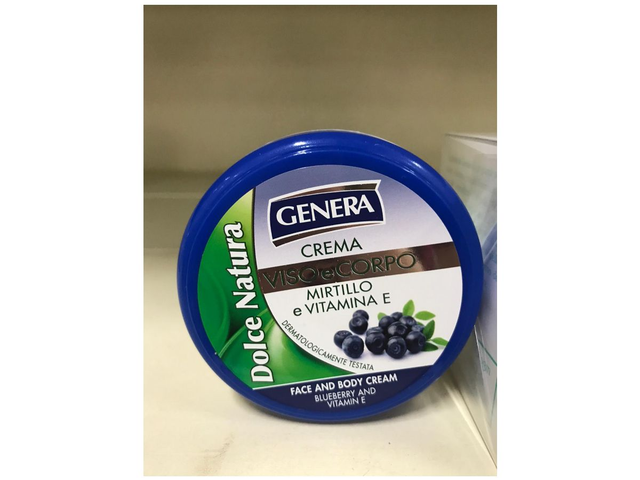 GENERA CREMA VISO&amp;CORPO MIRTILLO&amp;VITAMINA E