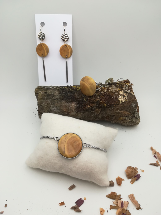 Bijoux en bois de buis