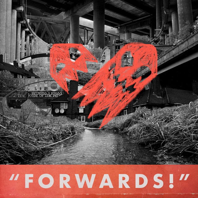 Johnny Foreigner - Forwards! LP (Limited Edition Industrial Smoke Vinyl)