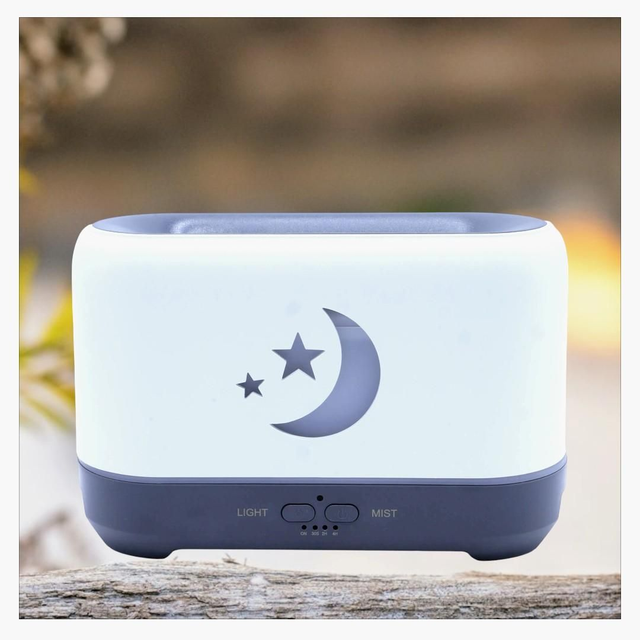 "Lune &amp; étoiles" - Diffuseur huiles essentielles 20 cm