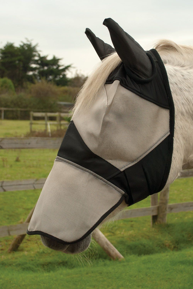 Rhinegold Fly Mask with Ears &amp; Nose