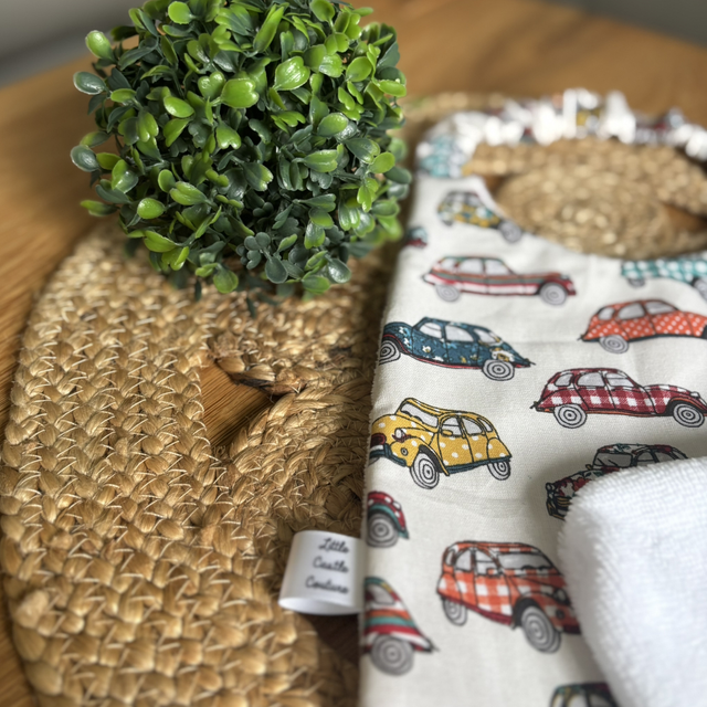 Bavoir/Serviette de cantine VOITURE