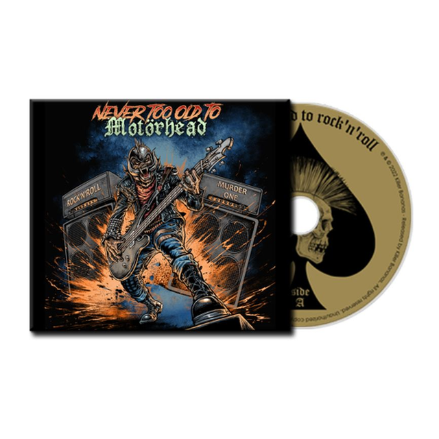 CD - V/A - Never too Old to Motörhead (Digipack)