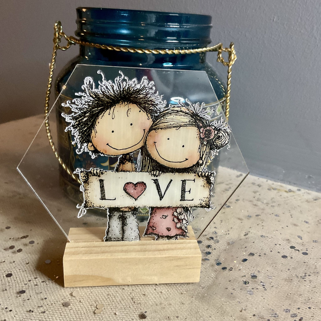 Cute Valentine’s Day gift and decoration.