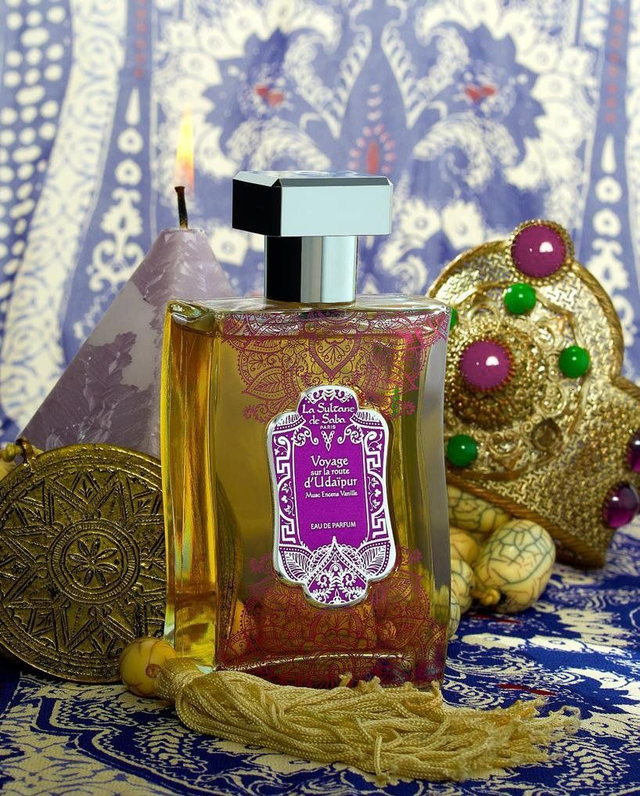 Eau de Parfum - 100ml - Udaipur  (Muskus - Wierook - Vanille) 