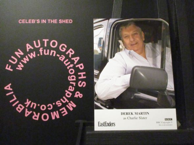 Derek Martin (Charlie Slater) Original EastEnders Cast Card