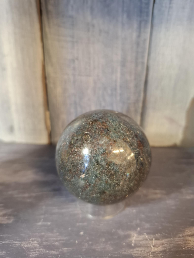 Ruby in Kyanite Sphere 