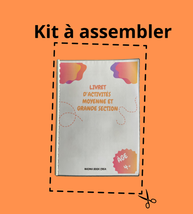Livret moyenne et grande section kit à assembler 