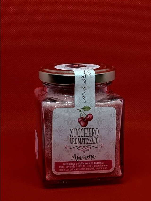 Zucchero Aromatizzato Amarena