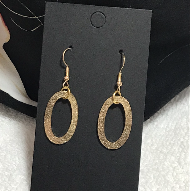 Gold Dangling Earrings- GCD55