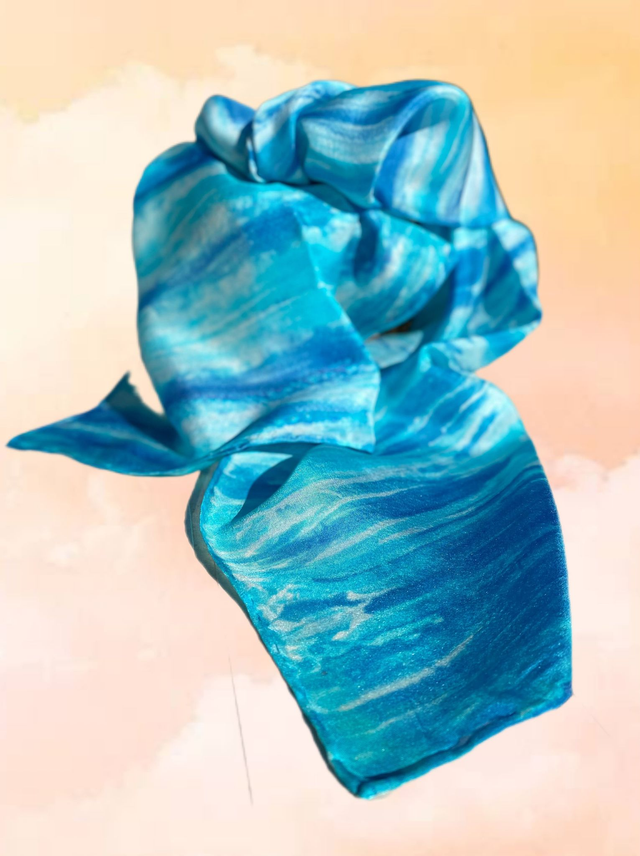 Foulard Blue Lagon