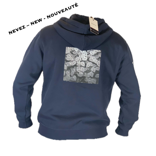 Sweat Zippé Bleu Marine 2025