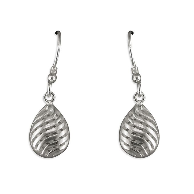 Silver cage earrings - CR8305