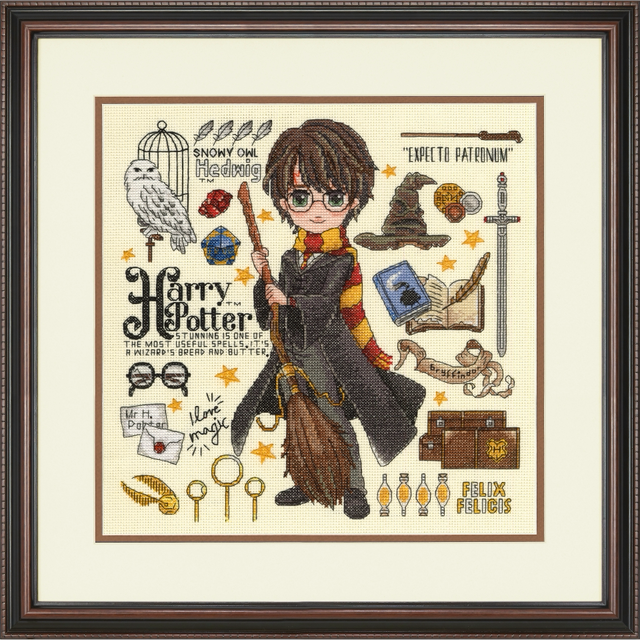 Dimensions Harry Potter Magical Design Cross Stitch Kit