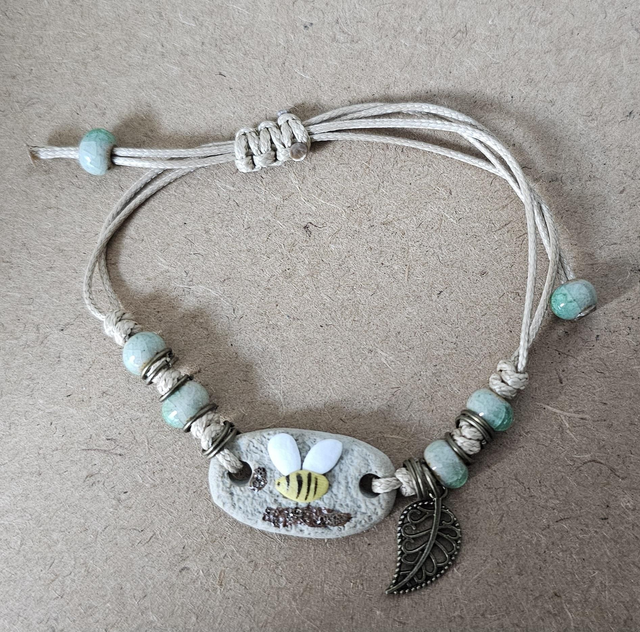 Little Bee Ceramic Bracelet