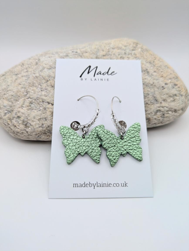 Butterfly Hoop Earrings (2)