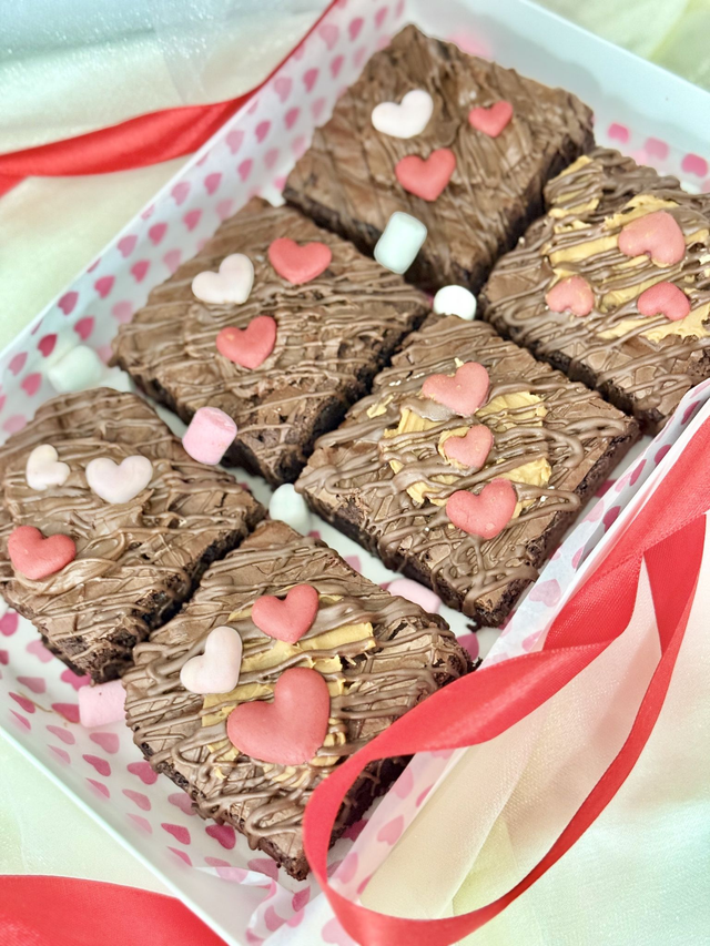 Valentine’s Day Brownies