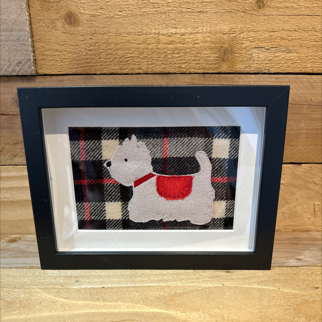 Scottie Dog Fabric Picture 