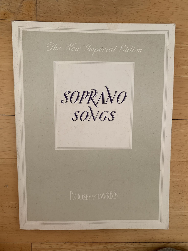 Soprano Songs New Imperial Edition Vocal &amp; Piano