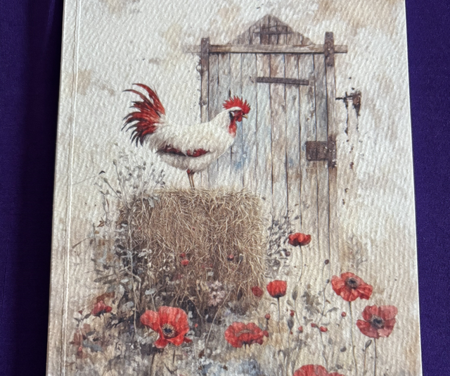 Lined Note Pad Chicken