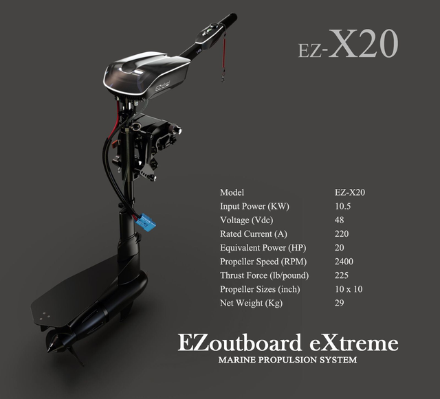 EZ-X20 Outboard Extreme  10,5 KW / 11,5 KW