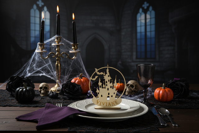 Marque-Place Château Hanté – Halloween ! 🦇