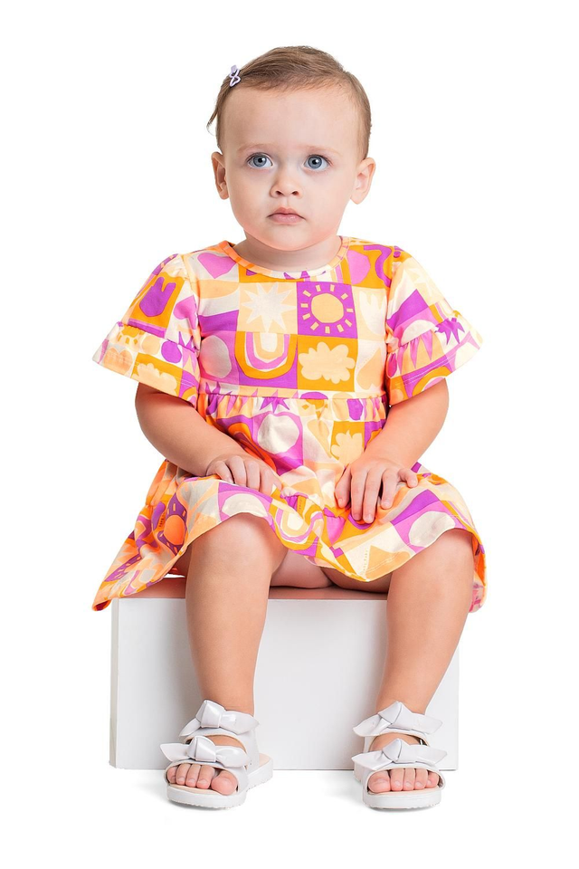 Vestido Colorido Tam. G