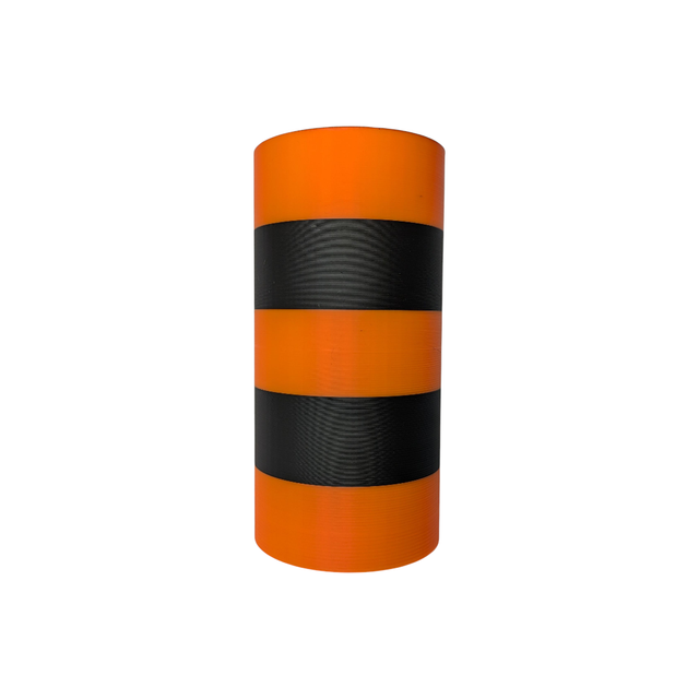 Orange and Black Ground Marker