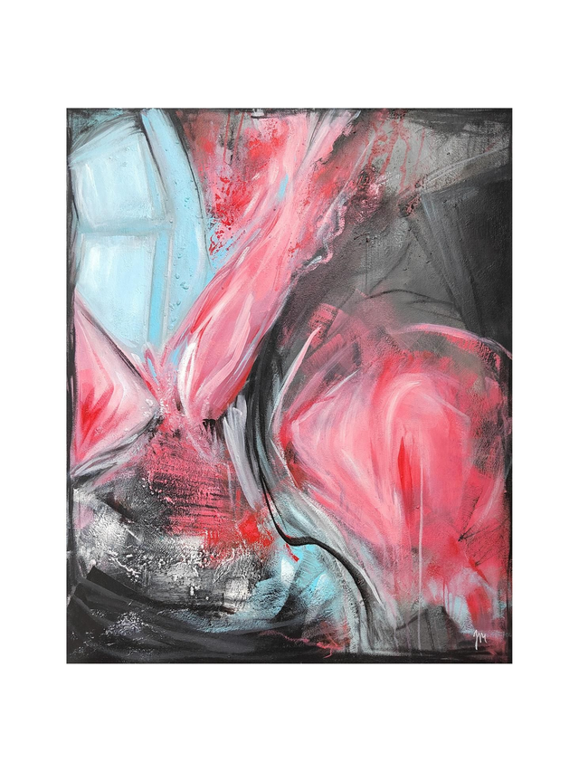 &quot;Rock &#039;n&#039; roll for the soul&quot; - 81 x 100 cm