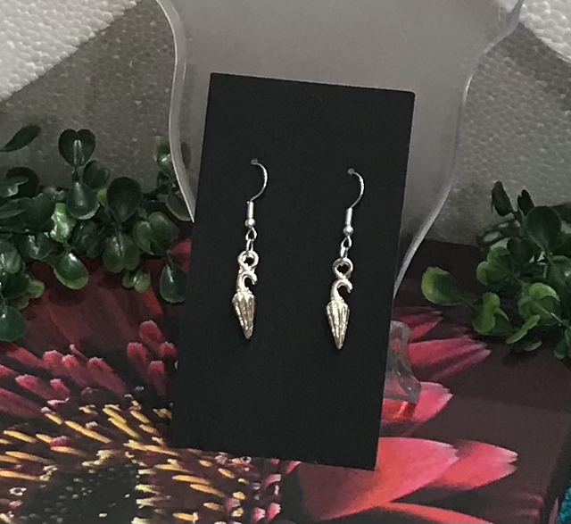 Silver Dangling Earrings- SDE114