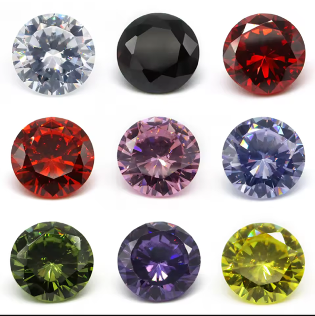 Zirkonia Steine Rund 2,5mm 