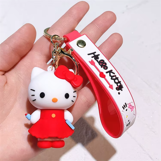 0603 - Hello kitty - met rode jurk