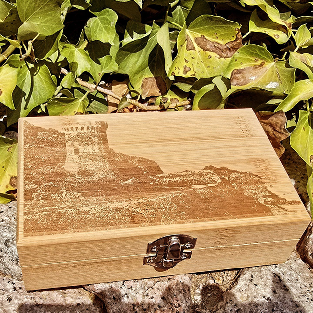 Set de vin en bambou. tour de losso