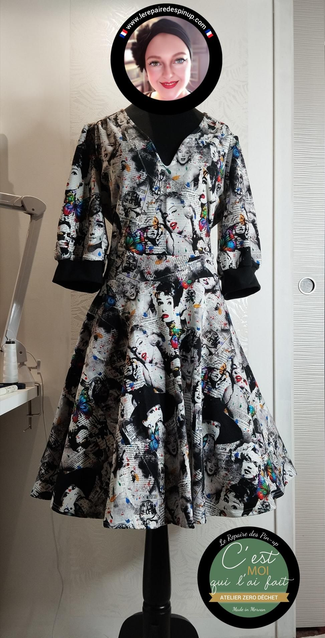 Robe Marilyn Modèle Les Stars of Hollywood T46/48