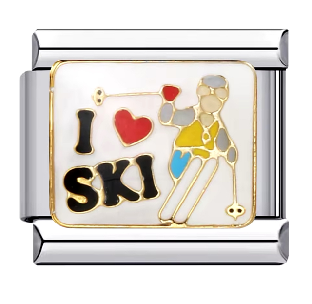 Charm I love Skii