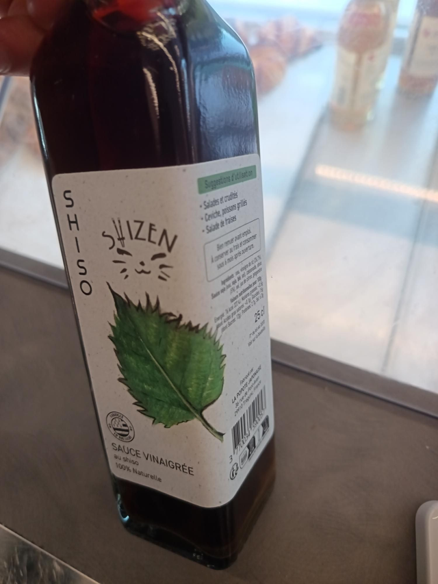 Shiso sauce vinaigrette 