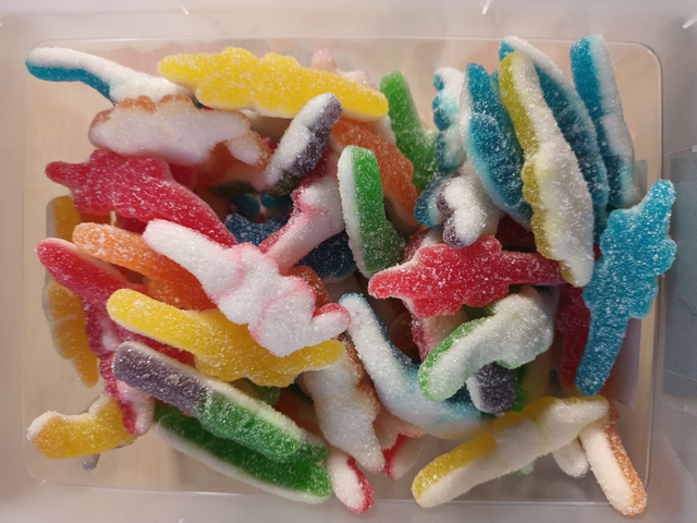 CROCODILES SUCRÉE (VENDU PAR 100G)