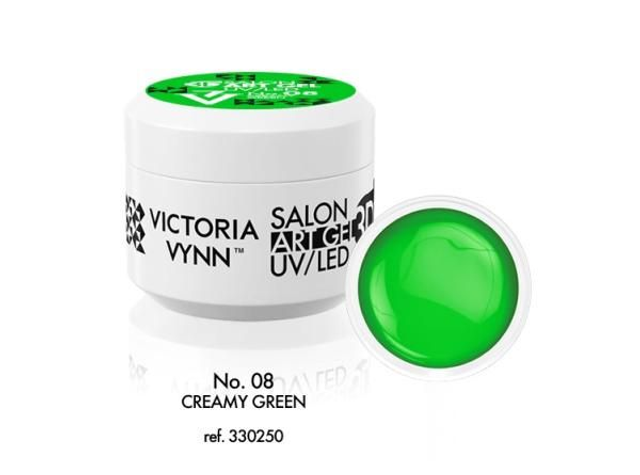 SALON ART GEL 08 CREAMY GREEN