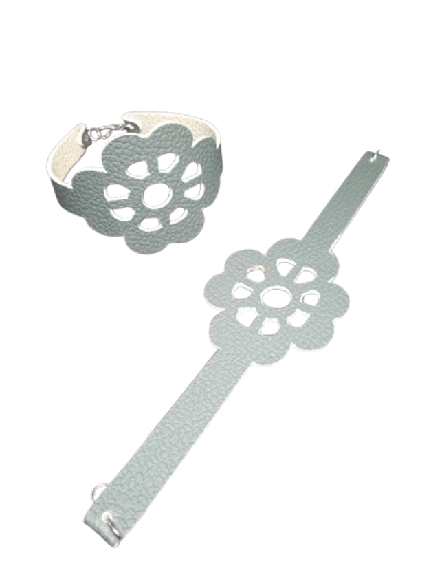 Bracelet similicuir Bleu