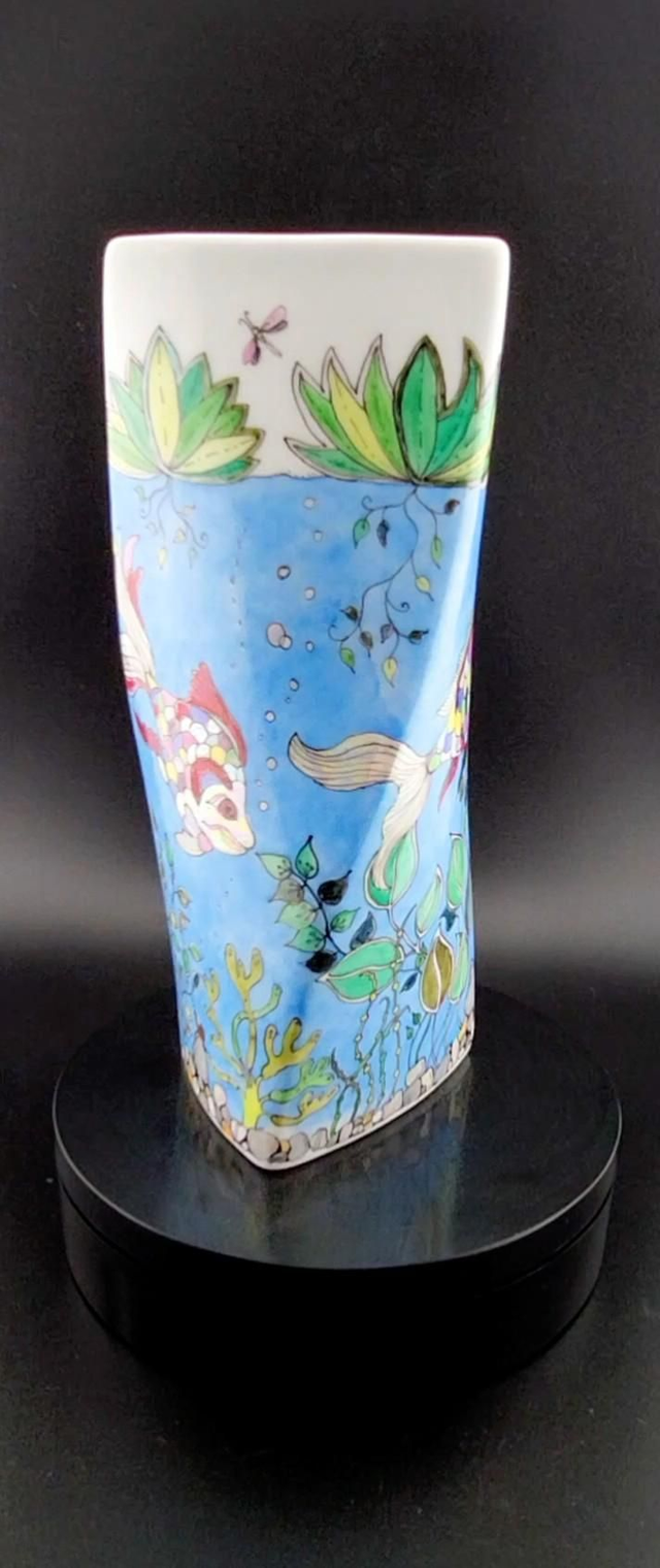 Vase - Poissons - VFT
