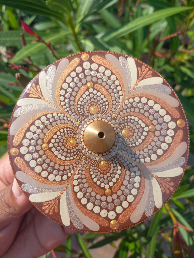 Porte-encens 10 cm &quot;Respect du vivant&quot;