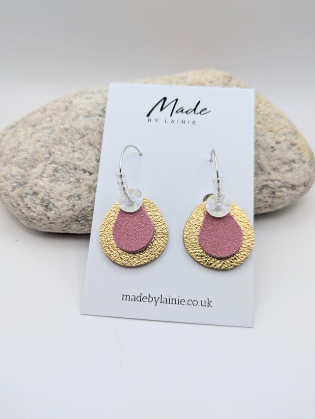 Orchid Hoop Earrings (2)