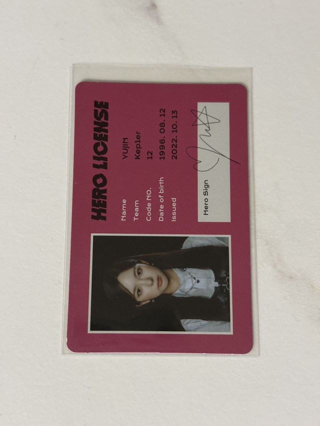 PC OFFICIEL DE YUJIN DE KEP1ER